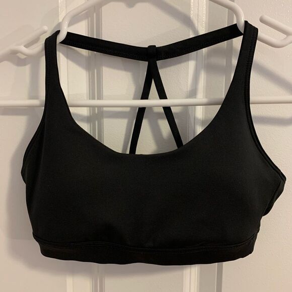 Reebok youth medium black sports bra - Picture 1 of 3